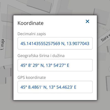 Žminj Apartman Palada מראה חיצוני תמונה